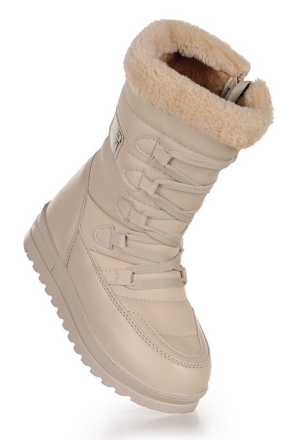 Twingo-Girl's Thermal Sheepskin Snow Boots - Twg 995 1