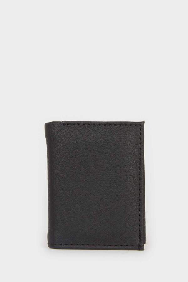 DeFacto-Men's Faux Leather Wallet F2980Axns 1