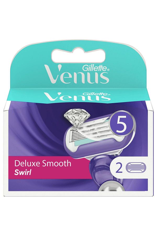Gillette Venus-دوامة ناعمة للغاية 2 رأس احتياطي 1