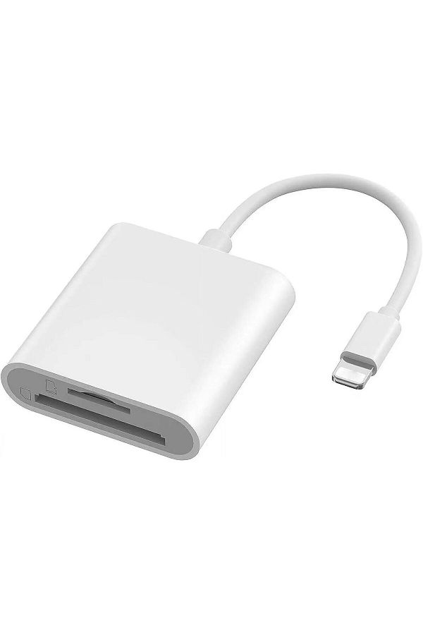 Apera-GA27 i-OS i-Pad & i-Phone متوافق مع محول إضاءة 8 دبوس وقارئ بطاقات Micro SD وSD 1