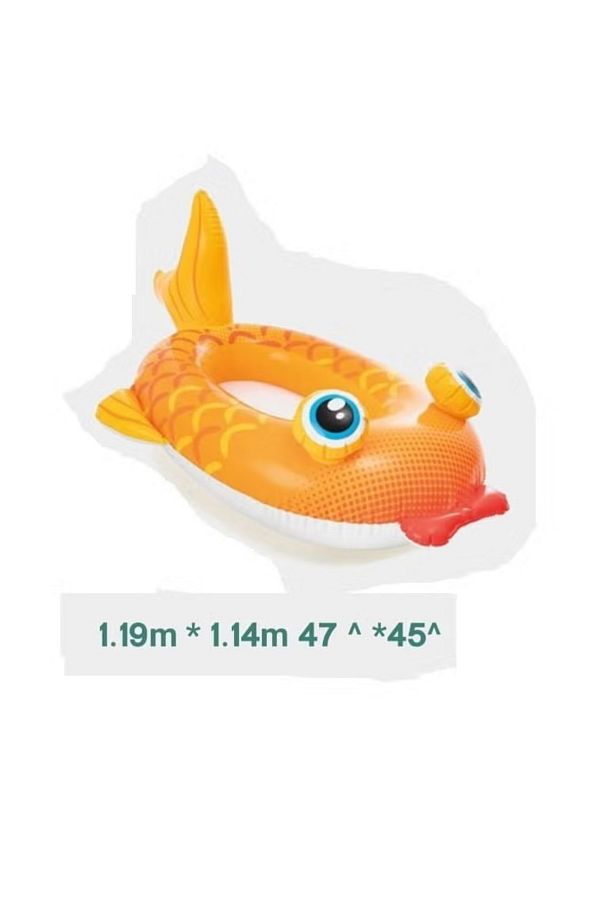 Intex-Inflatable Pool Cruiser Float – Durable Ride-On Pool Toy for Kids (Assorted Styles) 1