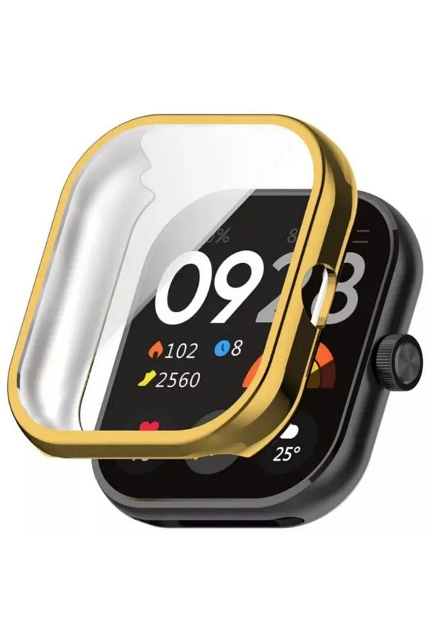 İncisoft-Redmi Watch 4 / Redmi Watch 5 Compatible Soft Silicone 360 ​​Full Protection Case and Screen Protector 1
