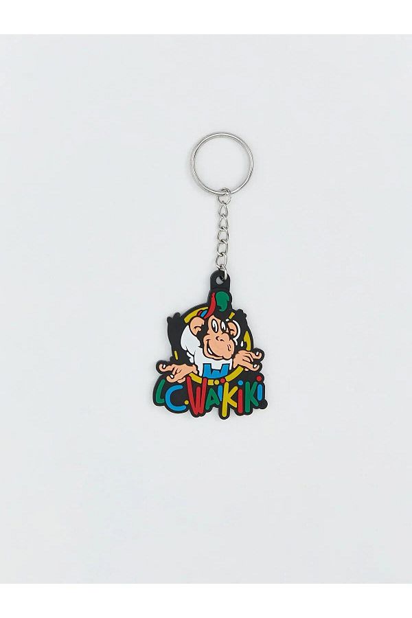 LC Waikiki-Lcw Eco Nostalgic Monkey Figured Keychain (W5) 1