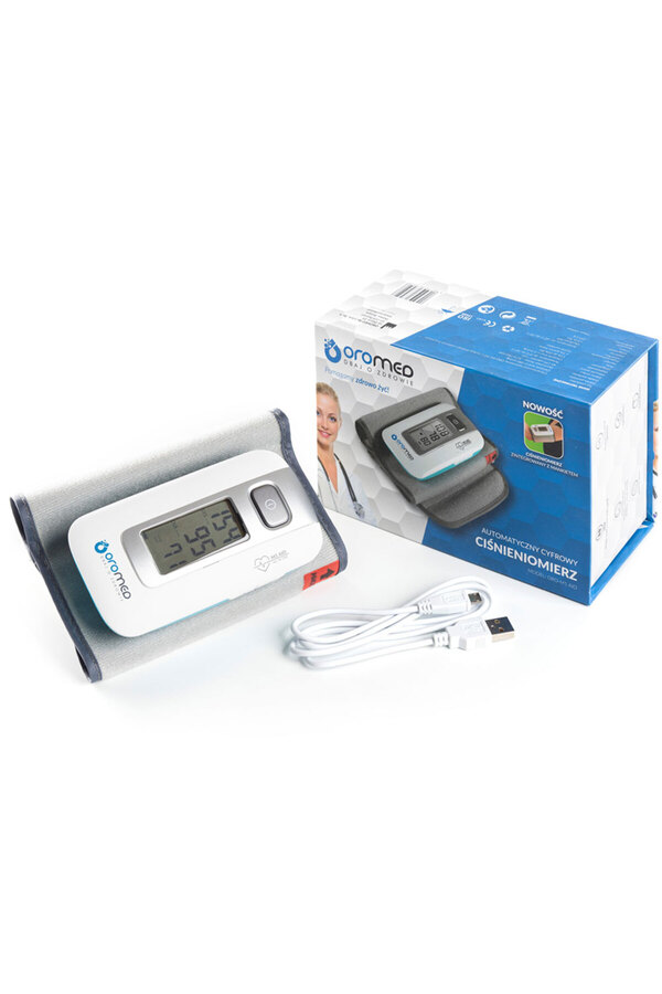 OROMED-Upper arm blood pressure monitor with digital display and Bluetooth ORO-M1-AIO, OROMED, Integrated cuff 22 36 1