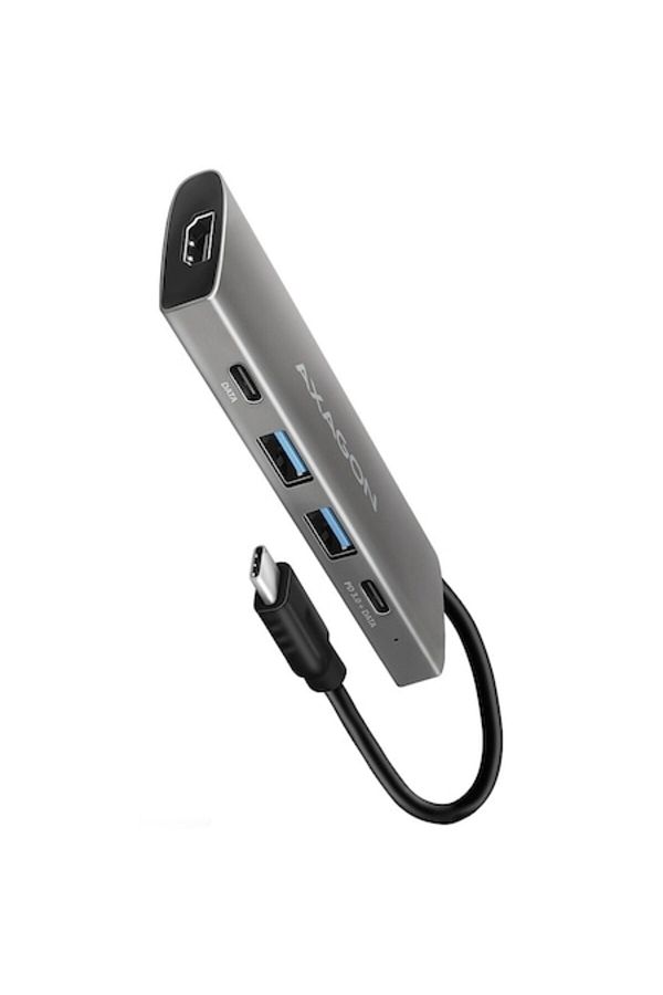 Axagon-Hub HMC-5G2 USB 2x USB-A + 2x USB-C 10Gbps 1
