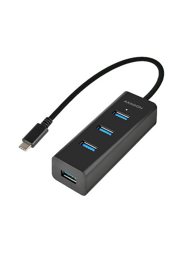Axagon-Hub USB HUE-S2C, 4x USB 3.0, micro USB tip C pentru încărcare 1