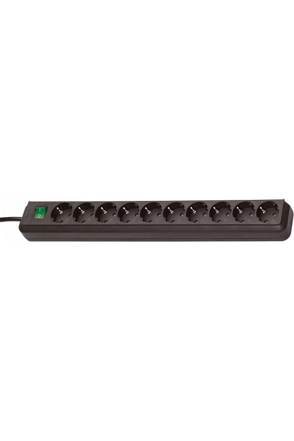 Brennenstuhl-Prelungitor -Line 10 prize, 3m H05VV-F 3G1,5 Negru 1