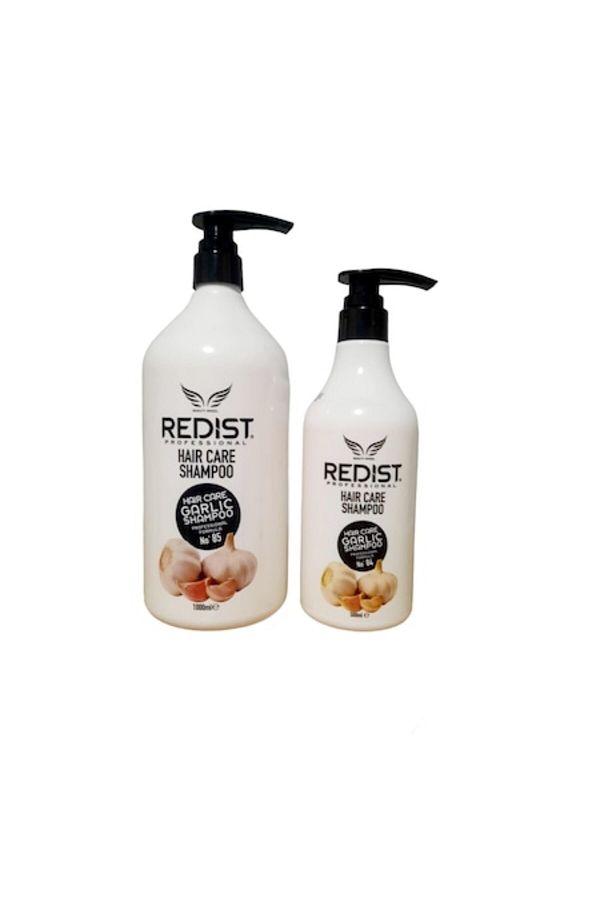 Redist-Set profesional pentru prevenirea căderii părului și creșterea părului cu extract de usturoi, Redist, șampon 1000ml 1