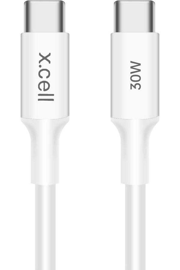 X.Cell-Xcell 30W USB-C to USB-C Fast Charging Cable | 30W Power Delivery | 1 Meter | 3Amp Capacity | Heat R 1