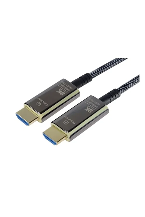 PremiumCord-Optical HDMI Cable 48Gbps, 8K@60Hz, Active Optical (AOC), V2.1, 5m, 1