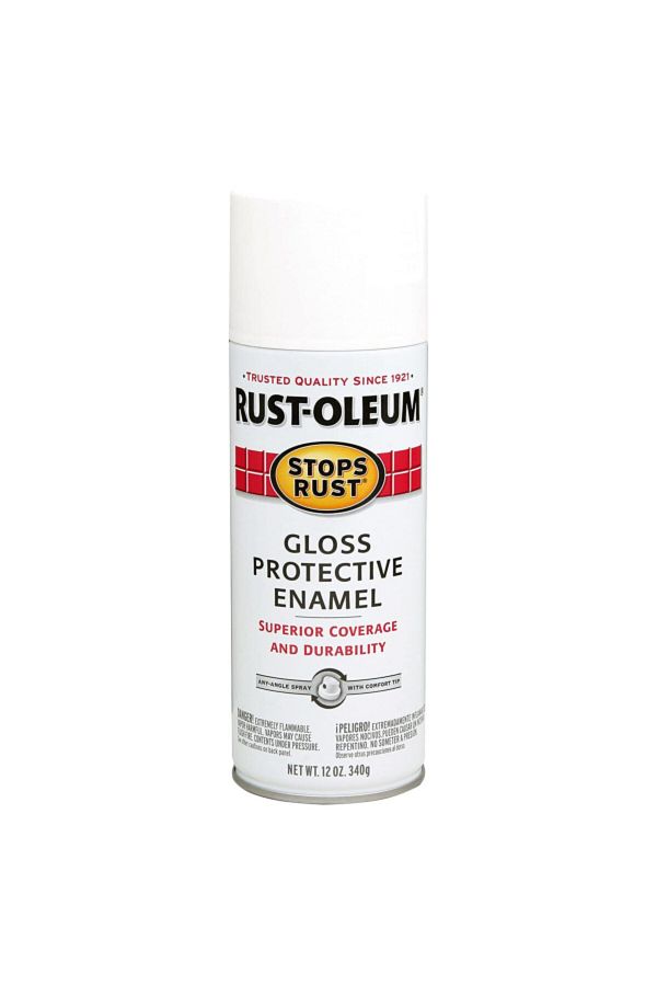 Rustoleum-Stops Rust Gloss Protective Enamel Spray Paint 12oz 1