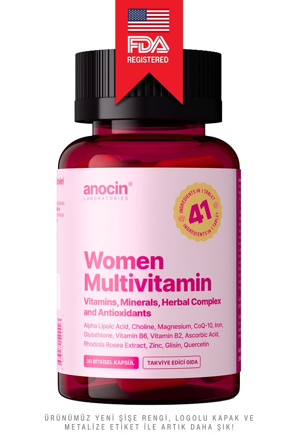 anocin-Multivitamin Women's First in Tr with 41 Kinds - (Woman Multivitamin & Mineral Complex) 1