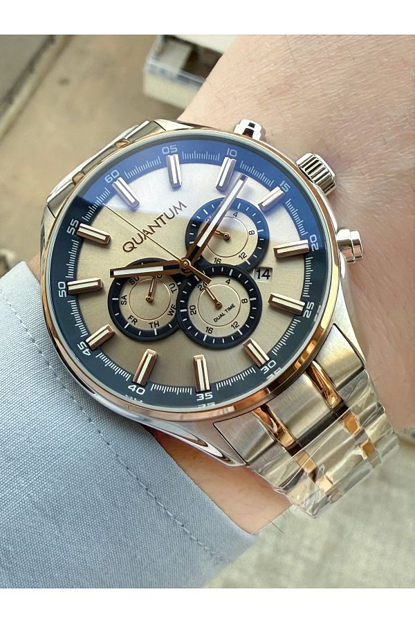 Quantum-Original Guaranteed 10 Atm Waterproof Men's Wristwatch 1