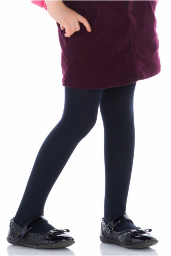 Penti-Navy Blue Children's Micro 40 Pantyhose 1