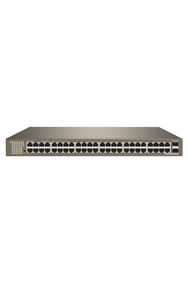 Tenda-Switch 48 x RJ45 Gigabit, 2 x SFP Gigabit Uplink, 1U - TND-TEG1050F 1
