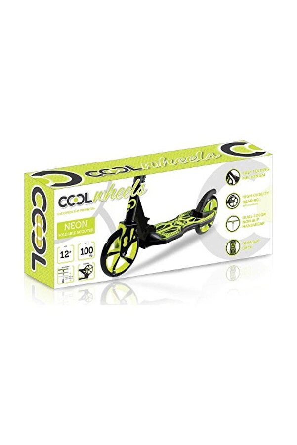 Furkan Cool Wheels Katlanır Scooter Turuncu 12 Yaş