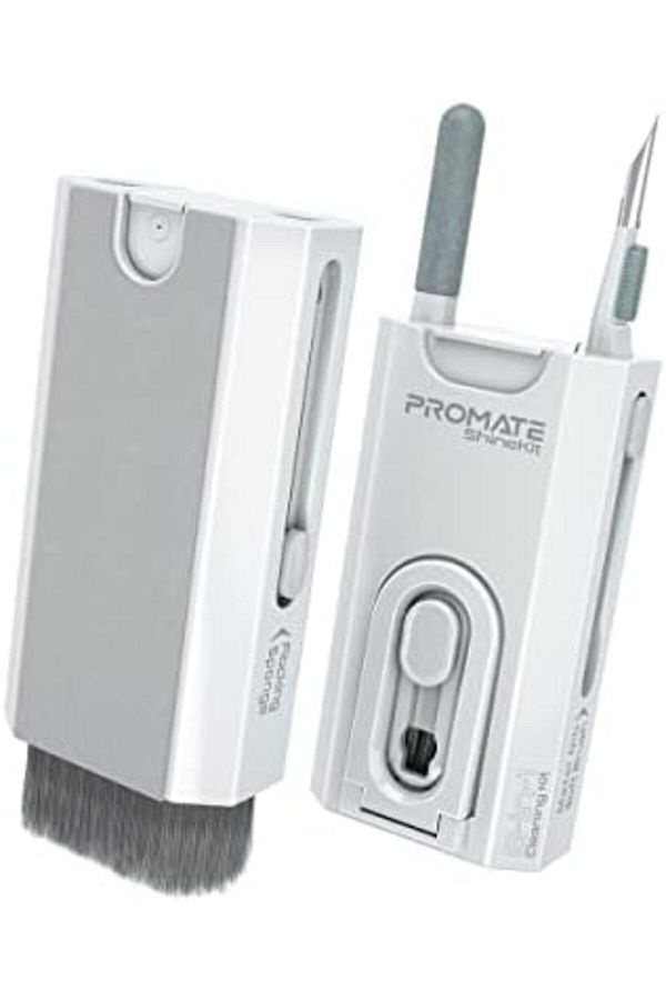 Promate-Cleaner Set 8-in-1 Electronic Cleaner Kit with High-Density Brush Flocking Sponge Removable 1