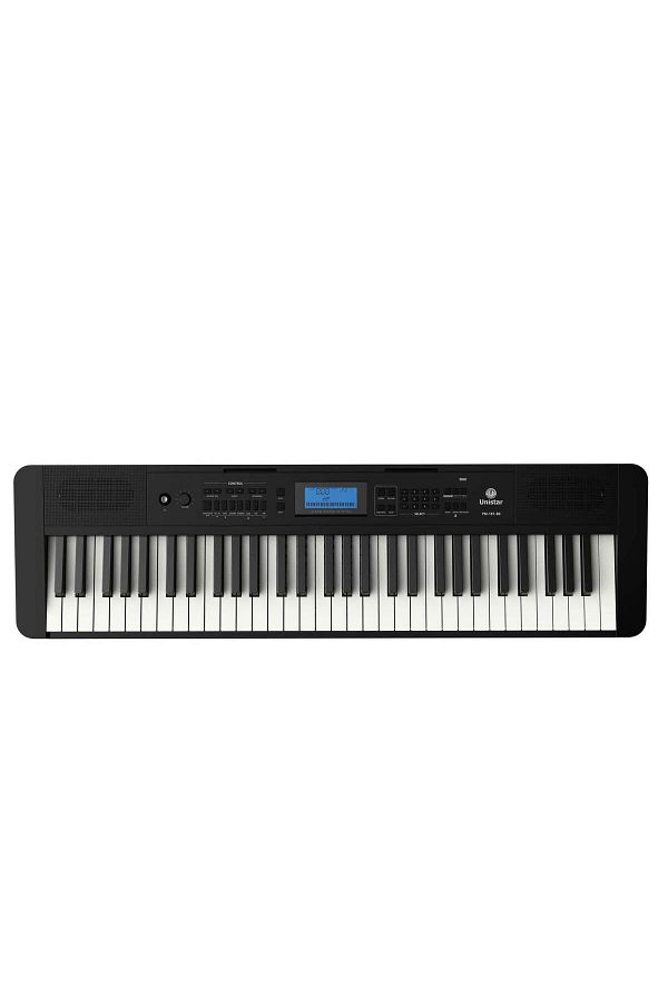 Unistar-Keyboard YM-181 Musical Keyboard for Beginners Piano Org 61 Keys 380 Tones 350 Rhythms with 1