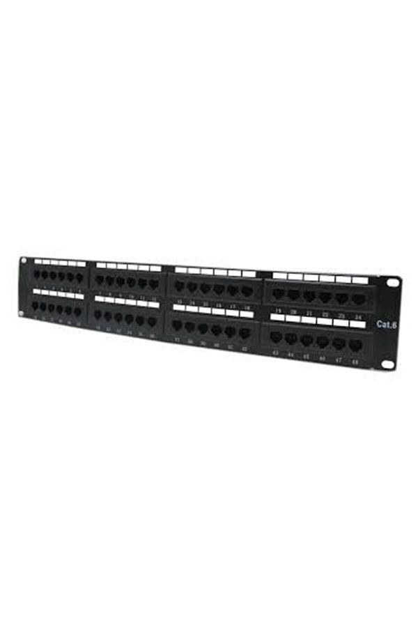 CODEGEN-Cod648 48 Port Cat6 Utp Patch Panel 1