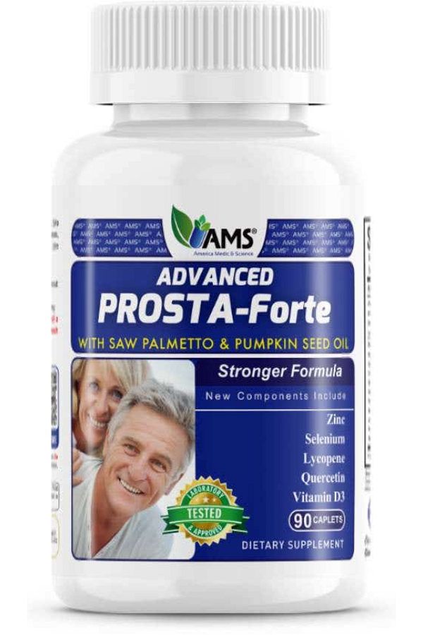 AMS-Advanced Prosta forte Capsules, Supports Health and Urinary Function, 90S 1