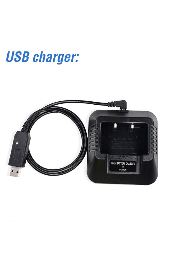 Choice1-USB Line and Base Original Baofeng UV-5R EU/US/UK/USB/Car Battery Charger Two Way Radio UV5R DM-5R C 1