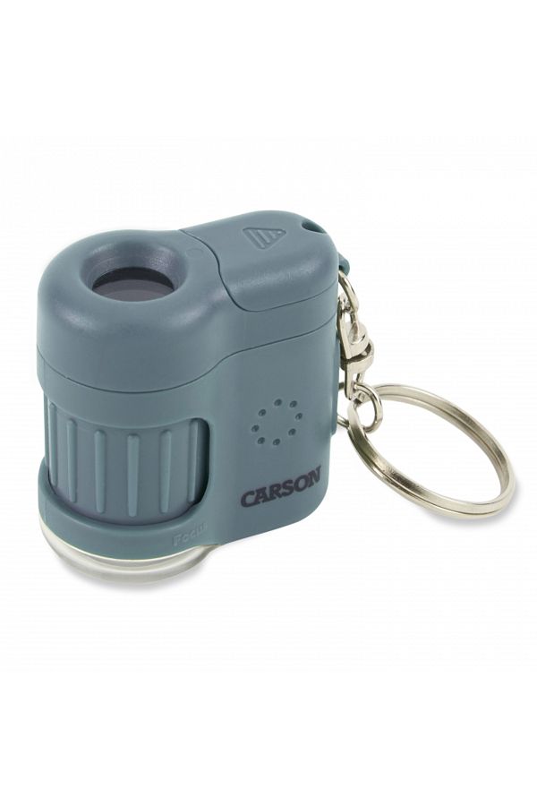 Carson-Portable Microscope with Keychain, 20x Magnification, MicroMini, Surf 1