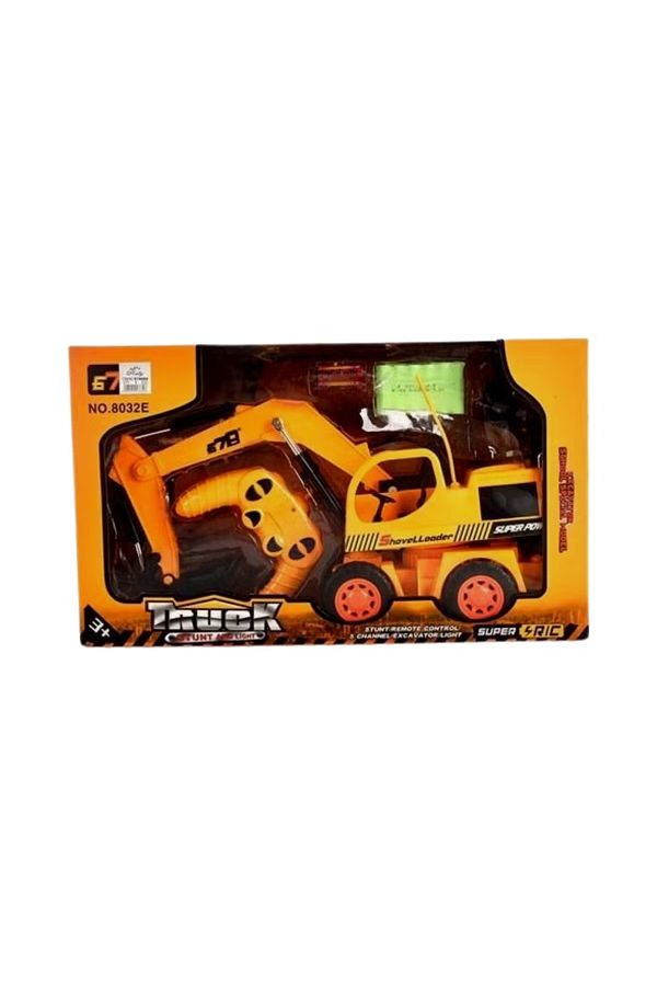 rexa-RC Simulation Construction Truck Set with Remote Control & Realistic Sound & Lights 1