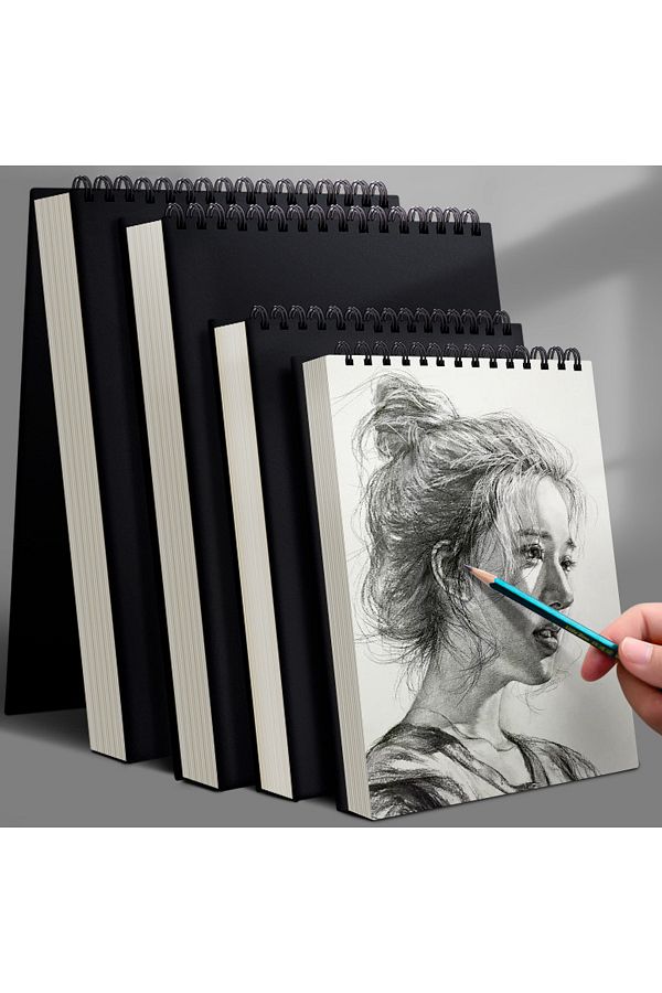 Choice-A5 1 Pack 30-Sheets ,Sketch Book, Top Spiral Bound Sketch Pad, Acid Free Art Sketchbook Artistic Dra 1