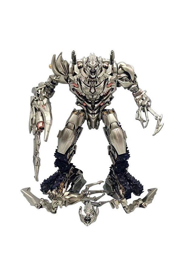 Takara Tomy-18cm Megatron Transformation robot 18cm tank Megatron action figure Deformable robots model Boy's bi 1