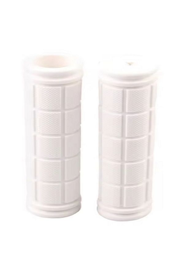 Choice-White Bicycle Handlebar Cover, Colored Soft Rubber Handlebar Cover, Bicycle Handlebar Glove Handleba 1