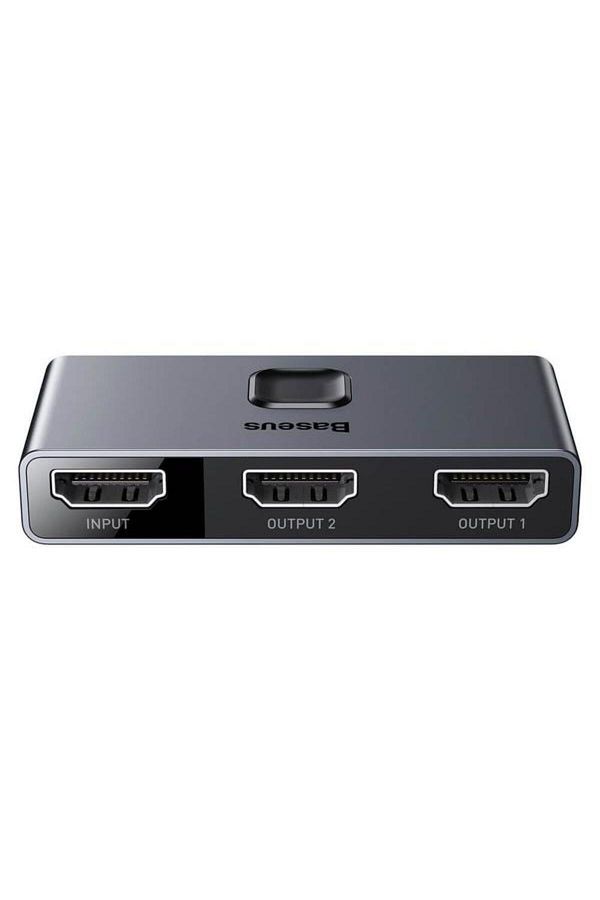 Baseus-Switch video Matrix CAHUB-BC0G, HDMI bidirectional - 2x HDMI 4K / 30 Hz (Grey) 1