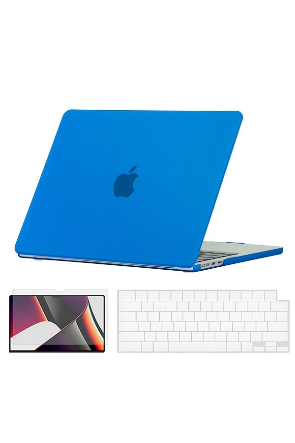 O Ozone-Slim Matte Case Combo | MacBook Pro 16 inch A2485 M1 2021 A2780 M2 A2991 M3 2023 A3403, A3186 M4 202 1