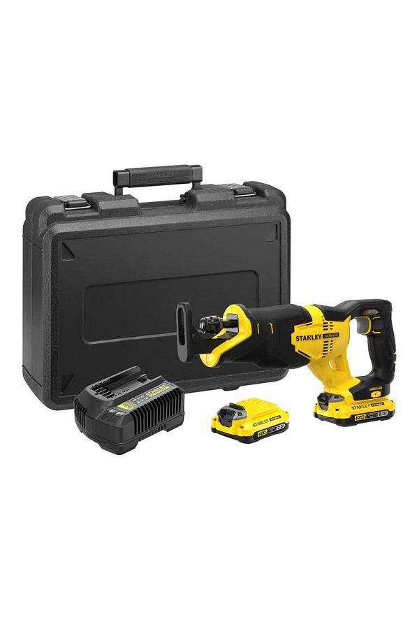 Stanley-SFMCS300D2K reciprocating saw, 18V, with battery 1