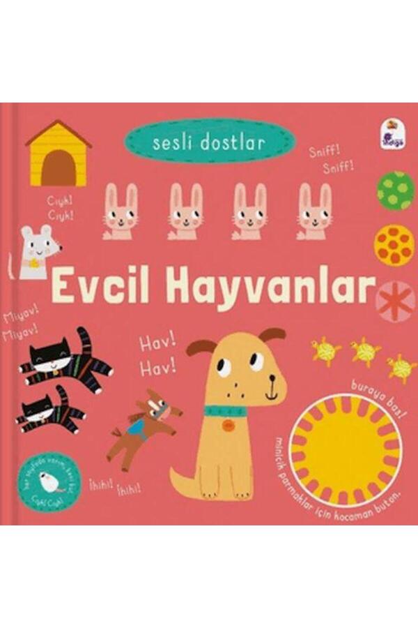 İndigo Çocuk Sesli Dostlar - Evcil Hayvanlar (Sesli Kitap)