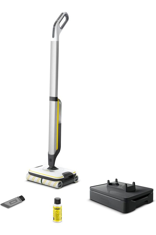 Karcher-Floor Cleaner FC 7 Cordless, wireless floor cleaner with 4 rotating microfibre rolls 1
