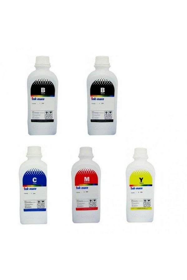 Ink-mate-Set of cereal refill bottle 5000ml PG-510 BK x2 CL-511 CL-511 M CL-511 Y compatible Canon 1