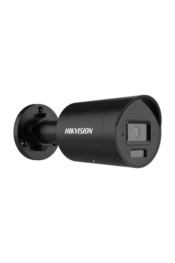 Hikvision-Cameră IP 4MP, AcuSense, obiectiv 2.8mm, IR 40m, WL 40m, 2xMicrofon, Negru - DS-2CD2043G2-LI2U-2.8mm-NEGRU 1