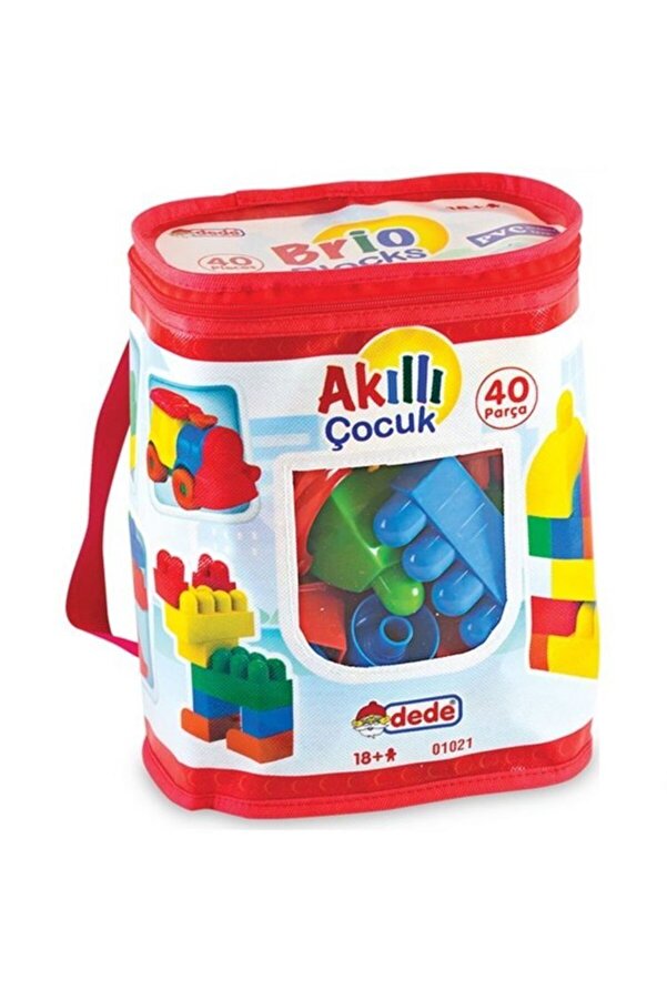 NEWBRENDHOME Öğretici Eğitici Oyuncaklar Dede 40 Parça Bloklar Kız Erkek Çocuk Oyuncak