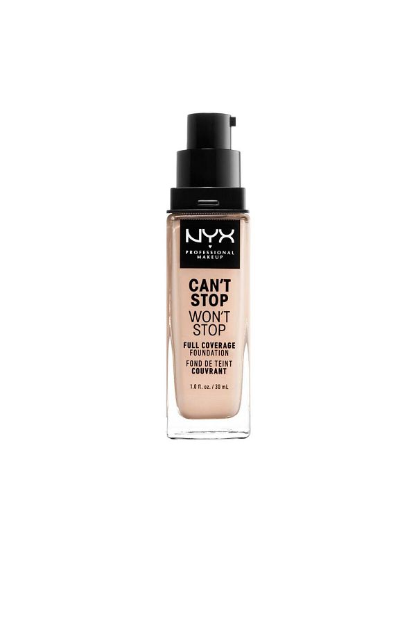 NYX-Fond de ten cu acoperire mare CAN'T STOP WON'T STOP light porcel 30 ml 1