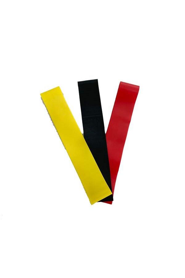 Techfit-Set 3 elastic bands, Latex TECHFIT, Transport pouch 1