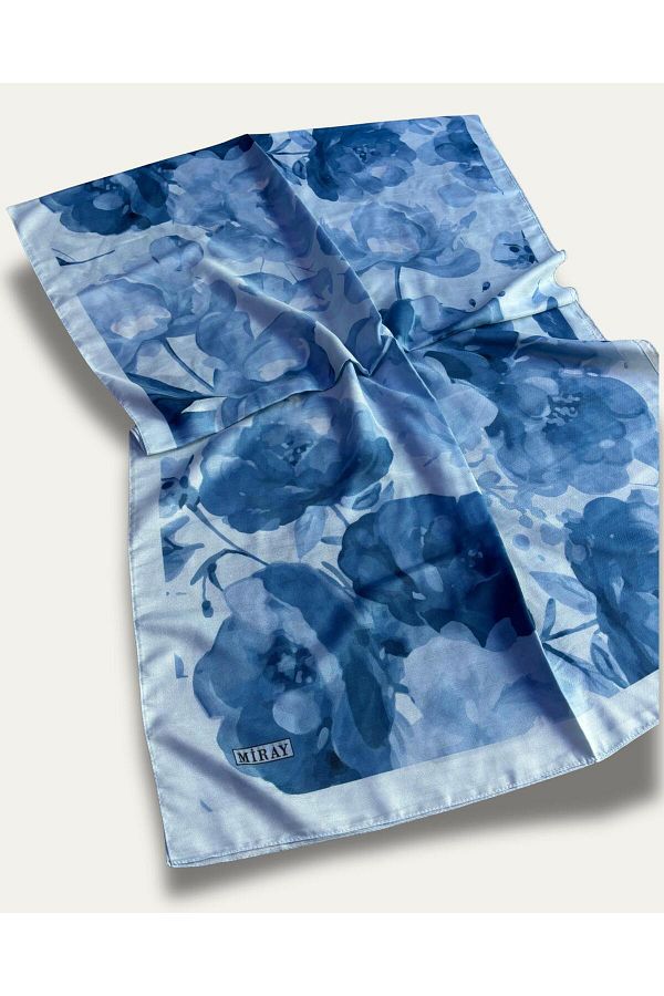 MİRAY-Light comfortable cotton soft flower pattern nevada shawl 1