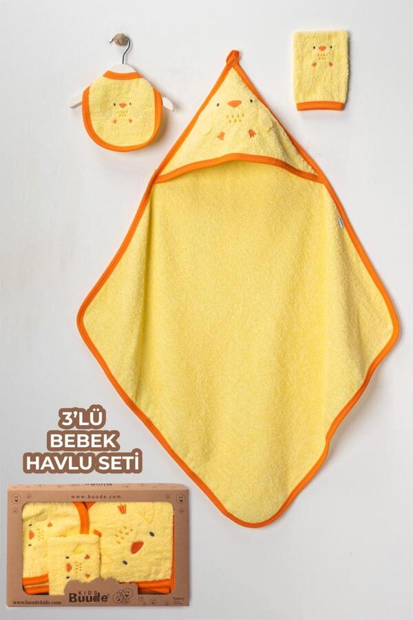 Buude Kids Bebek Havlu Set civ civ