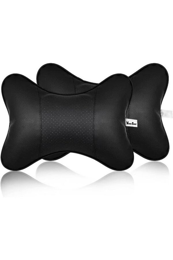 varioshop-Set of 2 VarioShop® car headrests, Protects the cervical spine, are Adjustable, Resistant, Comfortable 1