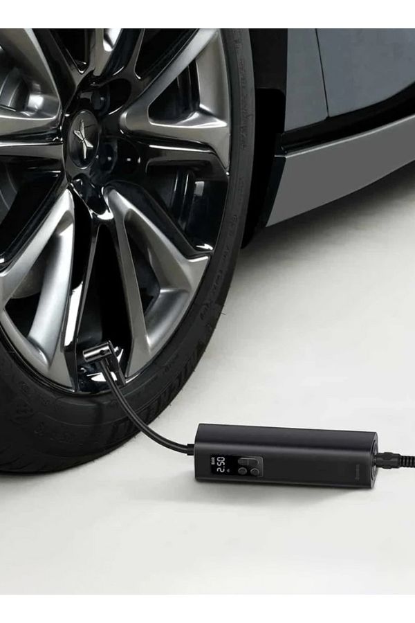 Baseus-Baseus Super Mini Electric Tire Inflator with Digital Display Light 1