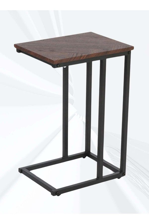 Generic-طاولة جانبية على شكل حرف C من Pixel Furniture للأريكة والسرير 1