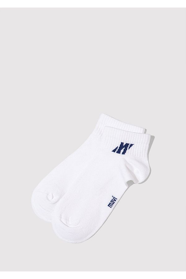 Mavi-White Booties Socks 0911962-620 1