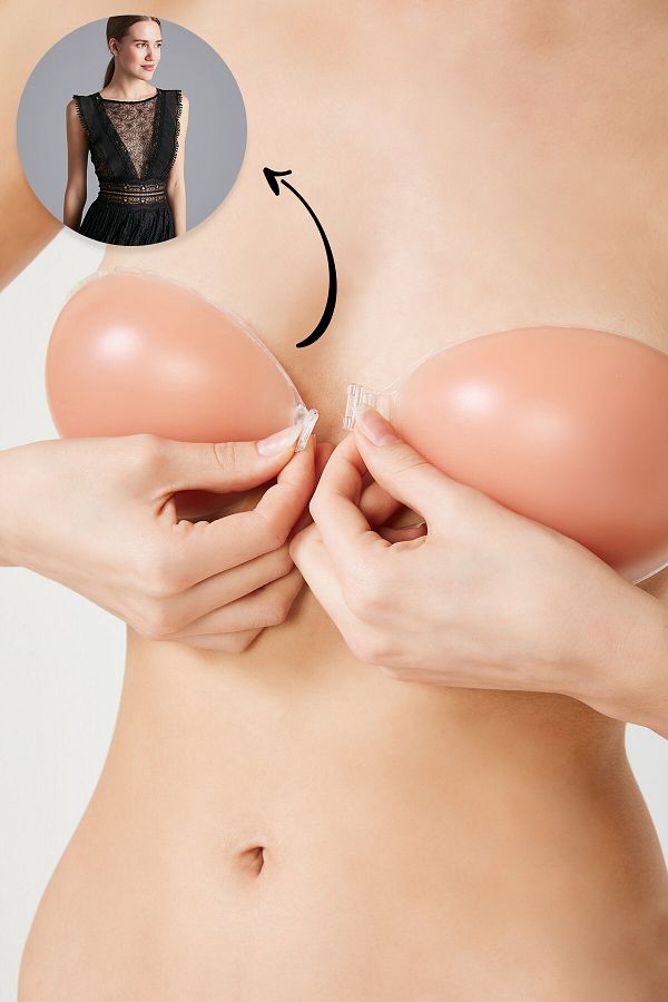 Penti-Low-cut Silicone Bra 1