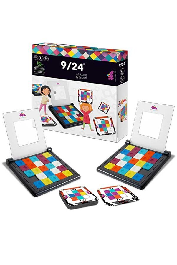 Zet Zeka 9/24 (RUBİKS) Dikkat Ve Zeka Oyunu 5 Yaş 2 Oyuncu