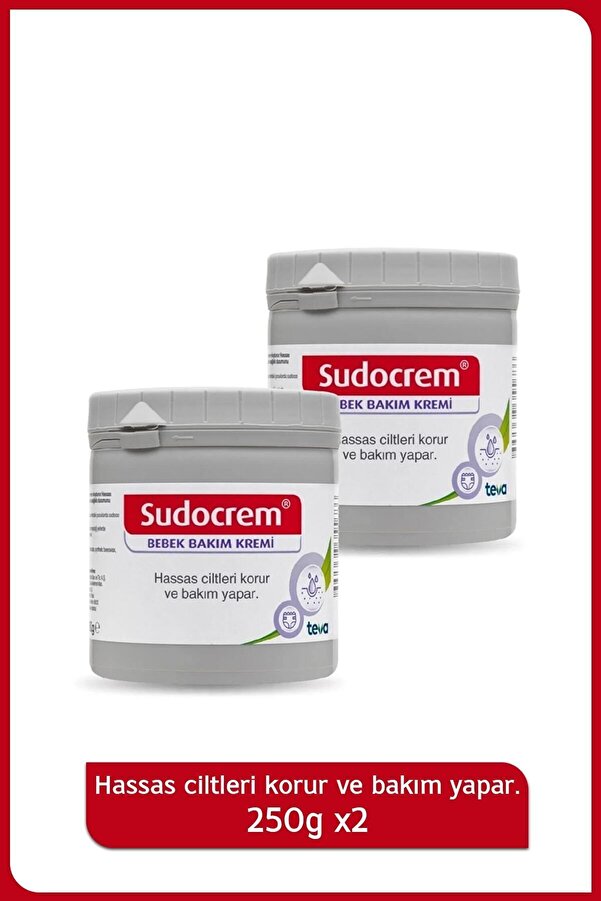 Sudocrem Pişik Kremi 250 gr x2 Adet