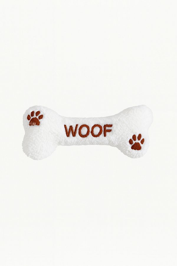 Lazy Paws-Cat Toy Interactive with Catnip and Bell, Stress Reliever, Relaxing Playmate - Plush Bone 1